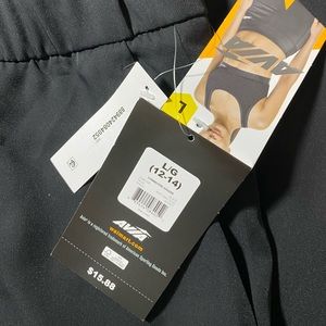 walmart black joggers